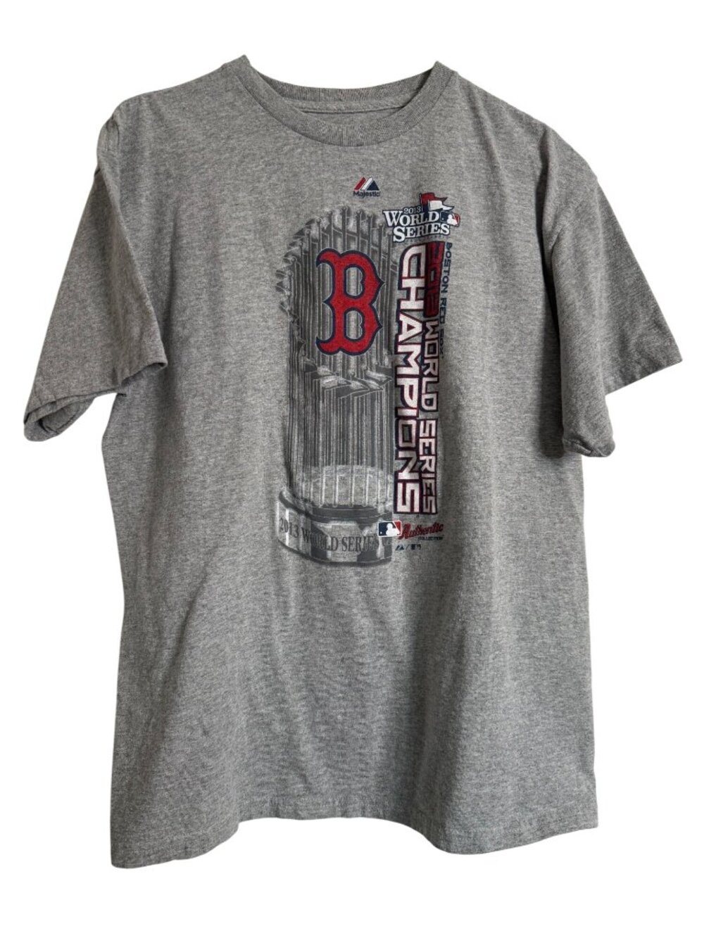 Boston Red Sox Size Large 2013 World Series Tee shirt EUC
